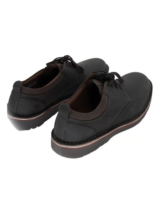 Clarks Eastridge Low Mens Lace up Dress Oxford Dark Brown Leather Size 13M